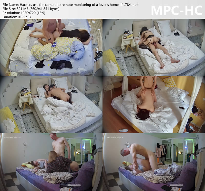 Hackers use the camera to remote monitoring of a lover's home life.784